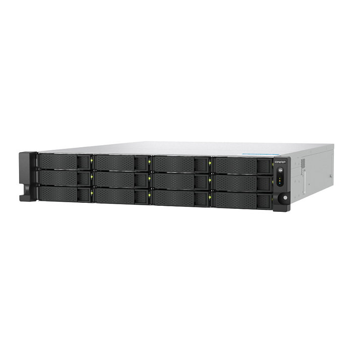 QNAP TS-h1277AXU-RP-R5-16G NAS de 12 bahías 2U para Rack, AMD Ryzen 5 Pro 7645 6 Núcleos, 16 GB DDR5, Sin Unidades, QuTS hero QNAP TS-h1277AXU-RP-R5-16G NAS de 12 bahías 2U para Rack, AMD Ryzen 5 Pro 7645 6 Núcleos, 16 GB DDR5, Sin Unidades, QuTS hero