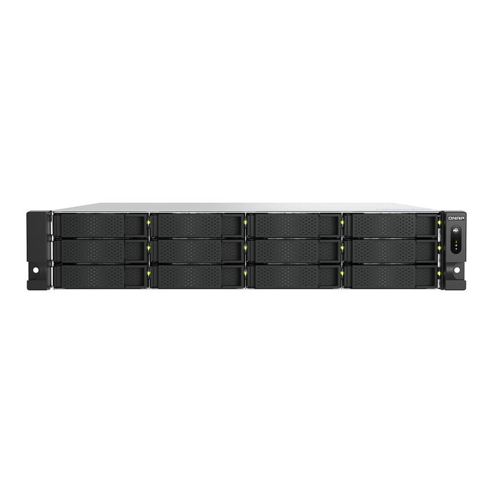 QNAP TS-h1277AXU-RP-R5-16G NAS de 12 bahías 2U para Rack, AMD Ryzen 5 Pro 7645 6 Núcleos, 16 GB DDR5, Sin Unidades, QuTS hero QNAP TS-h1277AXU-RP-R5-16G NAS de 12 bahías 2U para Rack, AMD Ryzen 5 Pro 7645 6 Núcleos, 16 GB DDR5, Sin Unidades, QuTS hero