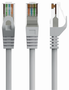 Gembird PP6U-1M Cable de red Cat6 U/UTP de 1m Gris