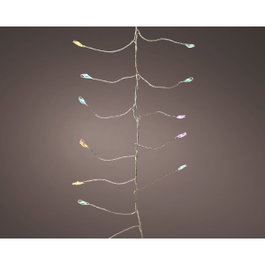 Lumineo Guirnalda de microleds Compact twinkle, 480 leds, multicolor suave