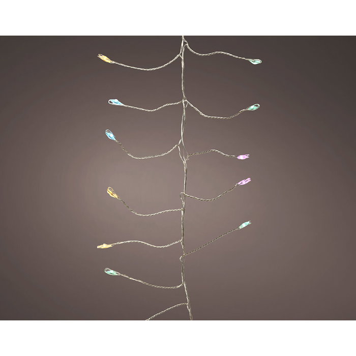 Lumineo Guirnalda de microleds Compact twinkle, 480 leds, multicolor suave Lumineo Guirnalda de microleds Compact twinkle, 480 leds, multicolor suave