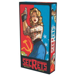 Asmodee Secrets - Juego de Mesa de Cartas y Espías, Edad 10+, 4-8 Jugadores, Duración 15-35 min, Idioma Español