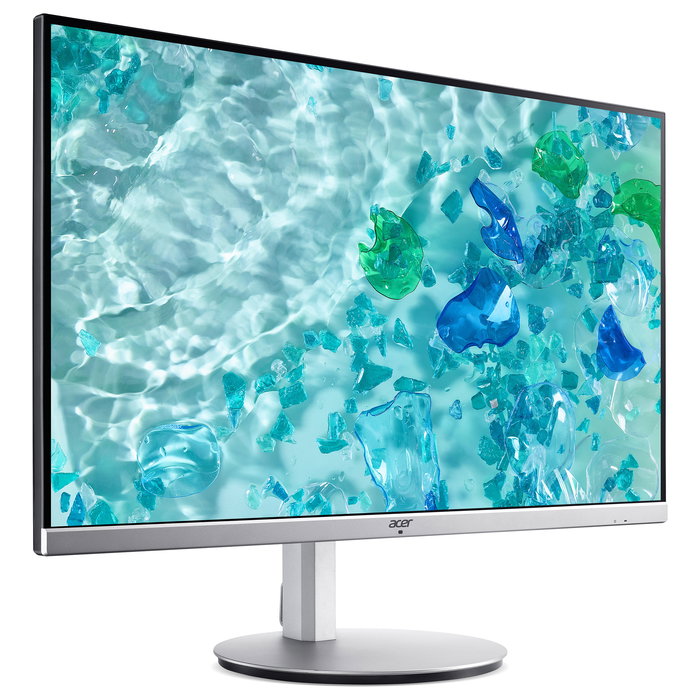 Acer CB322QUE Monitor IPS de 31.5" (80 cm) 16:9 Wide Quad HD 2560x1440, 100 Hz, 1 ms, HDR10, Altavoces, Color Plata, Ajustable y Certificación VESA Adaptive Sync