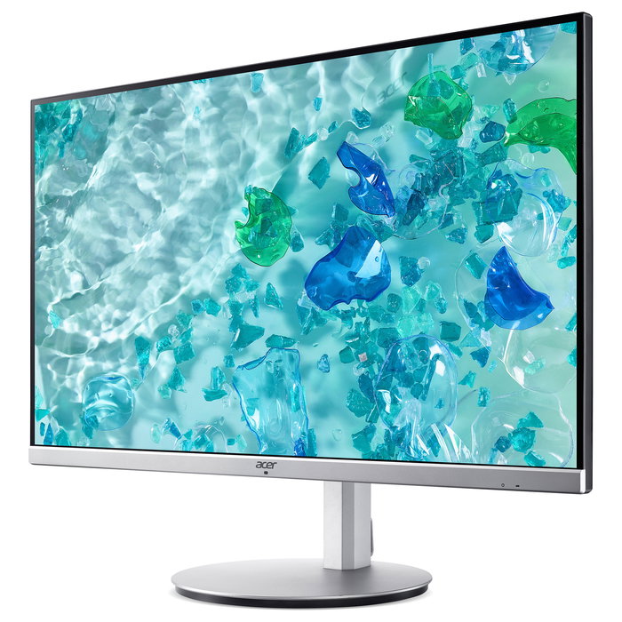 Acer CB322QUE Monitor IPS de 31.5" (80 cm) 16:9 Wide Quad HD 2560x1440, 100 Hz, 1 ms, HDR10, Altavoces, Color Plata, Ajustable y Certificación VESA Adaptive Sync