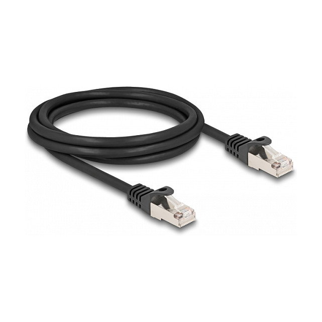 DeLOCK Cable de red RJ50 macho a RJ50 macho S/FTP 2 m Negro DeLOCK Cable de red RJ50 macho a RJ50 macho S/FTP 2 m Negro