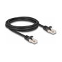 DeLOCK Cable de red RJ50 macho a RJ50 macho S/FTP 2 m Negro