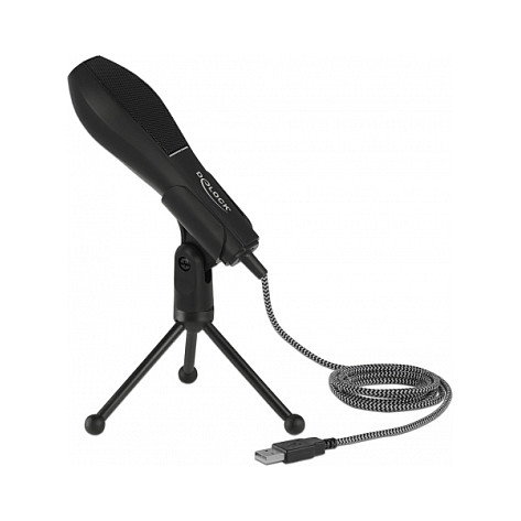 DeLOCK 65939 Micrófono USB Omnidireccional con Soporte de Sobremesa DeLOCK 65939 Micrófono USB Omnidireccional con Soporte de Sobremesa