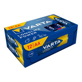 Varta Pila Alcalina Longlife Power AA LR06 (Caja 12 uds) ø14,5 x 50,5 mm