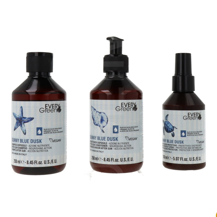 Dikson Every Green Sun Kit 2026 Champú + Spray + Acondicionador After Sun Hidratante y Protector Dikson Every Green Sun Kit 2026 Champú + Spray + Acondicionador After Sun Hidratante y Protector