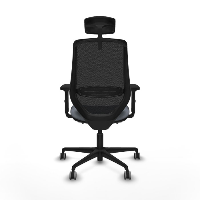 PIQUERAS Y CRESPO Silla de oficina Mardos con mecanismo Sincro/Traslack Gris/Negro