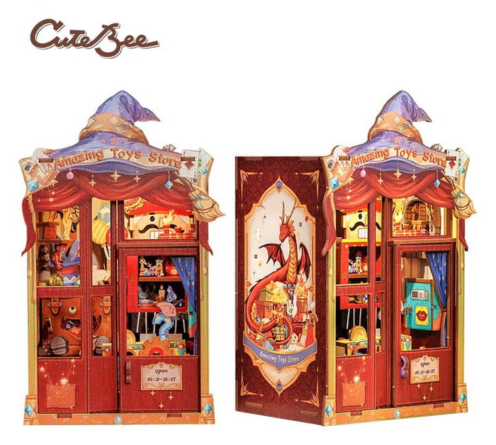 Maqueta Book Nook Amazing Toy Store 17 x 12 cm Maqueta Book Nook Amazing Toy Store 17 x 12 cm