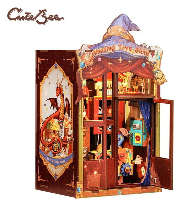 Maqueta Book Nook Amazing Toy Store 17 x 12 cm Maqueta Book Nook Amazing Toy Store 17 x 12 cm