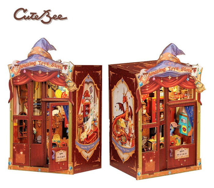 Maqueta Book Nook Amazing Toy Store 17 x 12 cm Maqueta Book Nook Amazing Toy Store 17 x 12 cm