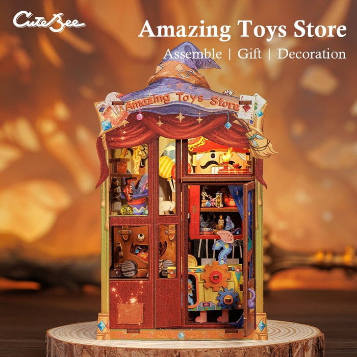 Maqueta Book Nook Amazing Toy Store 17 x 12 cm Maqueta Book Nook Amazing Toy Store 17 x 12 cm