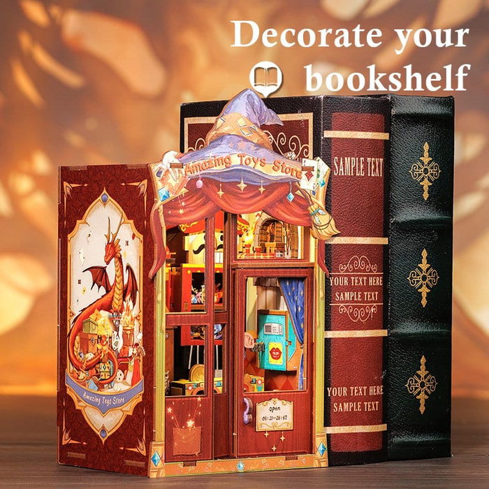 Maqueta Book Nook Amazing Toy Store 17 x 12 cm Maqueta Book Nook Amazing Toy Store 17 x 12 cm