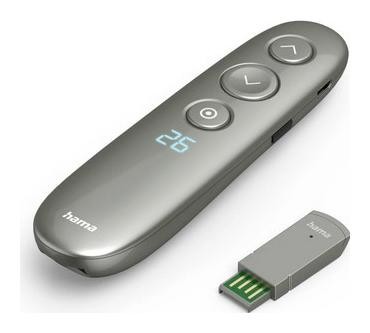 Hama Spot-Pointer Presentador con Puntero Láser e Iluminación de Puntos