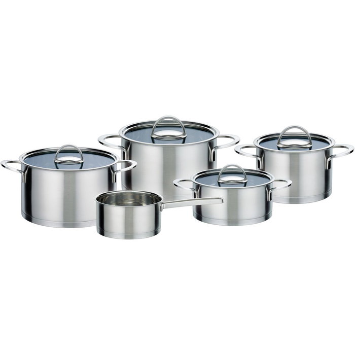 GSW Elegance Juego de utensilios de cocina de acero inoxidable de 9 piezas GSW Elegance Juego de utensilios de cocina de acero inoxidable de 9 piezas