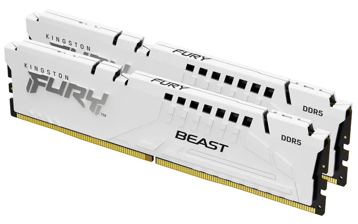 Kingston FURY Beast 32GB (2x16GB) 6000MT/s DDR5 CL36 White EXPO Kingston FURY Beast 32GB (2x16GB) 6000MT/s DDR5 CL36 White EXPO