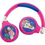 Lexibook Auriculares Plegables Barbie Inalámbricos Bluetooth 5.0, con Micrófono y Cable Jack Extraíble, Sonido Protegido para Niños