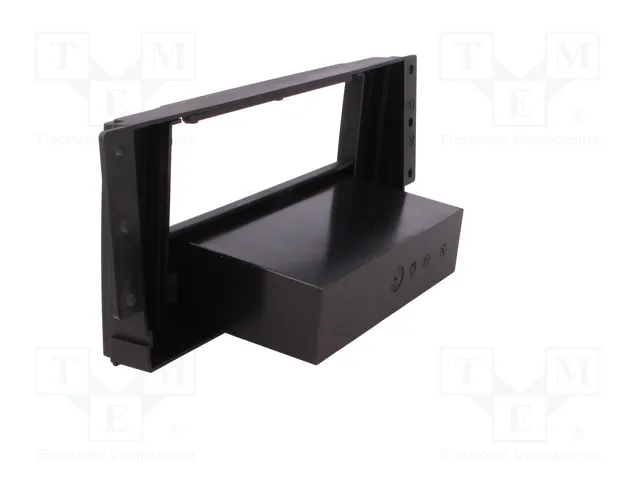PER.PIC. Bastidor de montaje de radio 2 DIN para Land Rover, negro PER.PIC. Bastidor de montaje de radio 2 DIN para Land Rover, negro