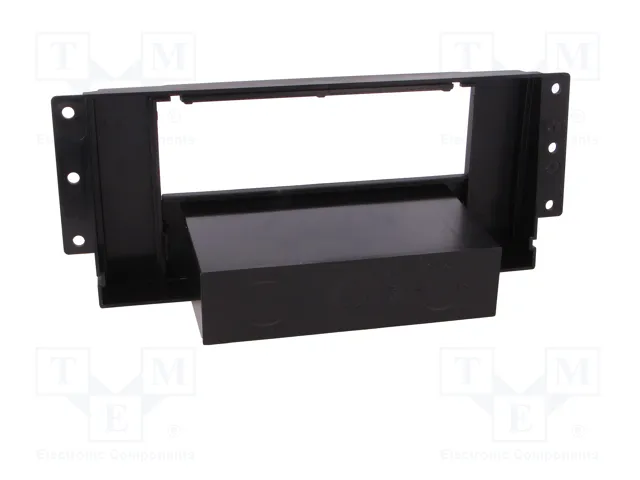 PER.PIC. Bastidor de montaje de radio 2 DIN para Land Rover, negro PER.PIC. Bastidor de montaje de radio 2 DIN para Land Rover, negro