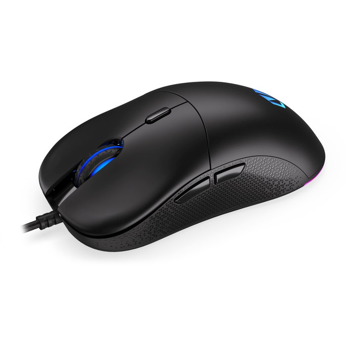 Endorfy GEM Plus Ratón Gaming Óptico 19.000 DPI Negro