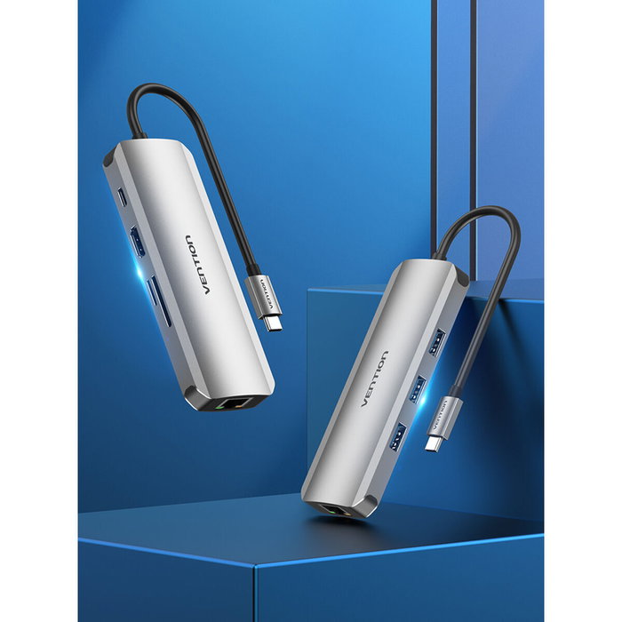 Vention Docking USB Tipo-C TOKHB Gris