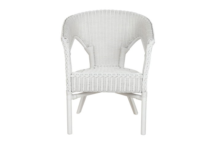DKD Home Decor Silla Balines Blanco 60 x 78 x 60 cm (2 Unidades) DKD Home Decor Silla Balines Blanco 60 x 78 x 60 cm (2 Unidades)