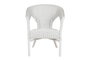 DKD Home Decor Silla Balines Blanco 60 x 78 x 60 cm (2 Unidades)