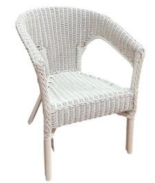 DKD Home Decor Silla Balines Blanco 60 x 78 x 60 cm (2 Unidades)