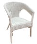 DKD Home Decor Silla Balines Blanco 60 x 78 x 60 cm (2 Unidades)