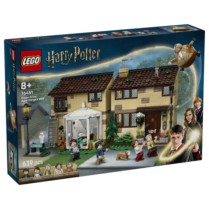 LEGO Harry Potter 76451 Privet Drive: Visita de la tía Marge