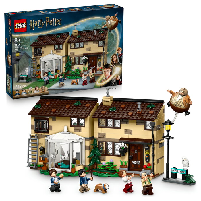 LEGO Harry Potter 76451 Privet Drive: Visita de la tía Marge