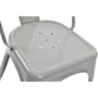 DKD Home Decor Silla de Metal Apilable Gris TOOLIX