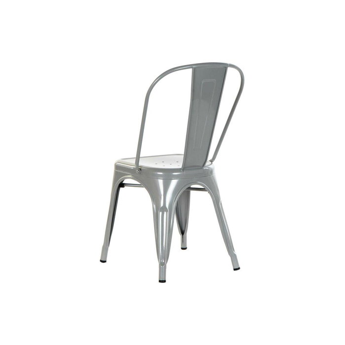 DKD Home Decor Toolix Silla Loft Metal Gris 45 x 48 x 86 cm