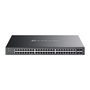 TP-Link Omada SG2452LP Switch Gestionado L2/L2+ Gigabit Ethernet 48 Puertos PoE 1U Negro