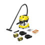 Kärcher WD 4-18 S Dual Battery Set con 2 Baterías de 5.0 Ah y 2 Cargadores