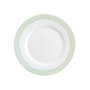 Luminarc Plato llano Romantic Verde 24cm Blanco