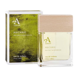 ARRAN Machrie Eau de Toilette Vaporizador para Mujer 100 ml - Fragancia con Sal Marina y Jara