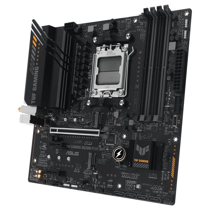 ASUS TUF GAMING A620M-PLUS WIFI AMD AM5 DDR5 Micro ATX