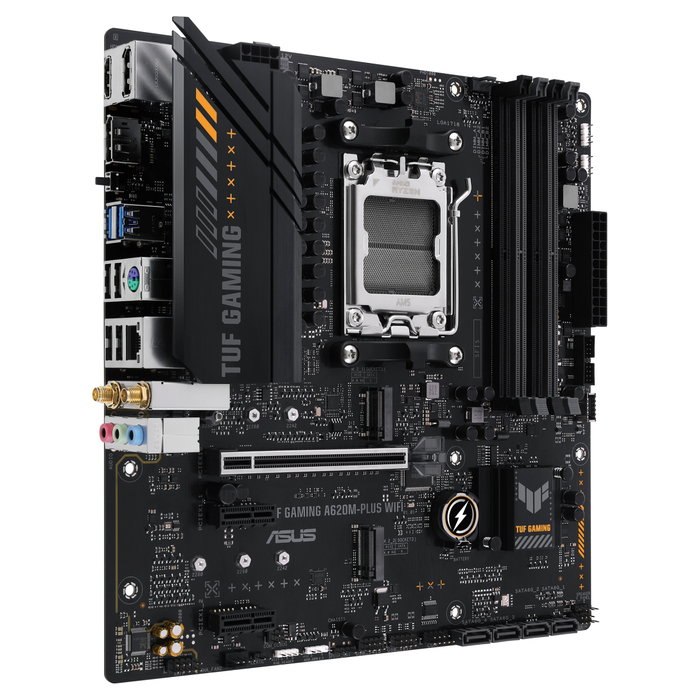 ASUS TUF GAMING A620M-PLUS WIFI AMD AM5 DDR5 Micro ATX
