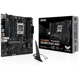 Asus TUF Gaming A620M-Plus WiFi - Placa Base AMD A620 (90MB1F00-M0EAY0) - Negro