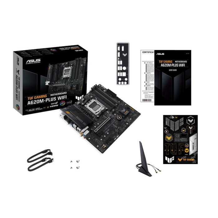 ASUS TUF GAMING A620M-PLUS WIFI AMD AM5 DDR5 Micro ATX