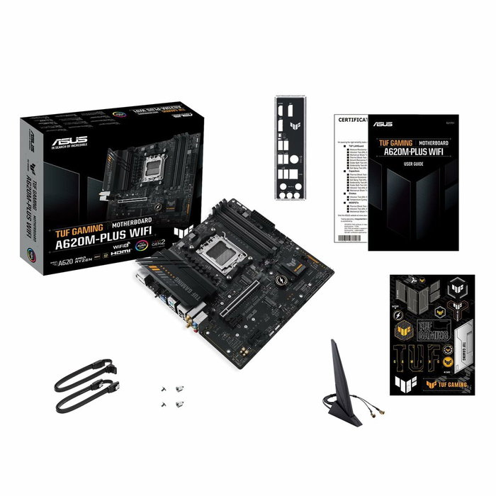 ASUS TUF GAMING A620M-PLUS WIFI AMD AM5 DDR5 Micro ATX