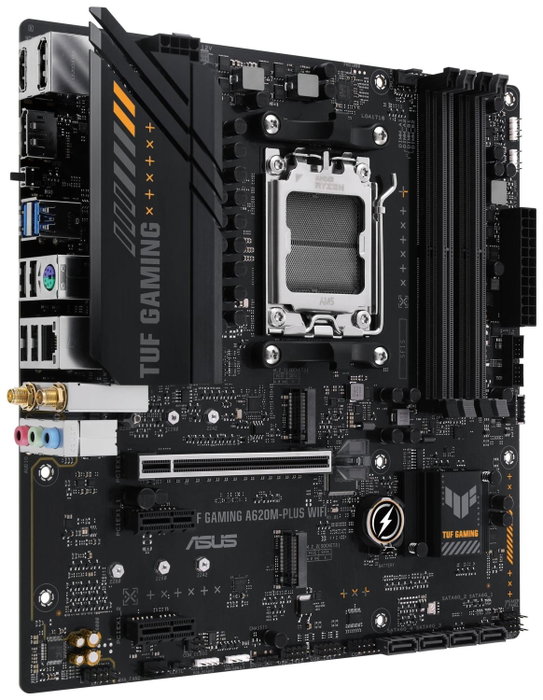 ASUS TUF GAMING A620M-PLUS WIFI AMD AM5 DDR5 Micro ATX