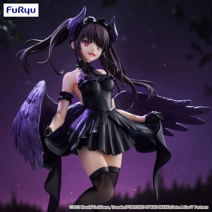 Date A Live V Estatua PVC BiCute Dark Kurumi Tokisaki 23 cm