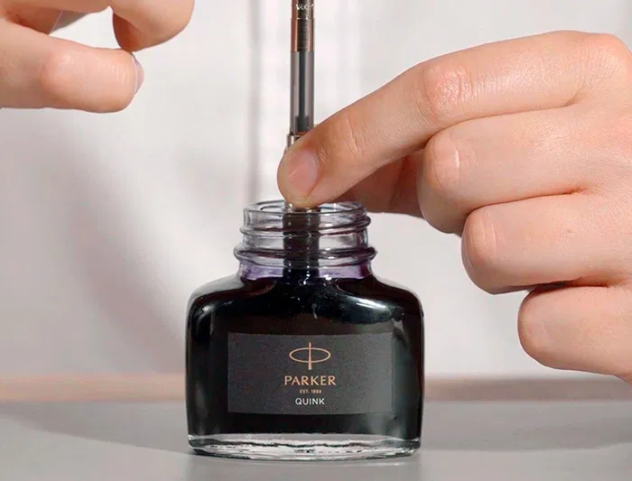 Parker Tinta Estilografica Negra Bote 57 ml