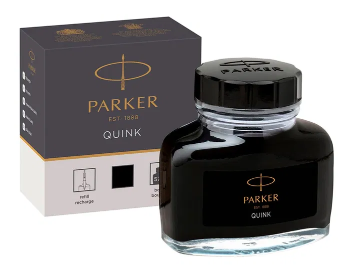 Parker Tinta Estilografica Negra Bote 57 ml