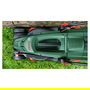 Bosch UniversalRotak 34-405 Cortacésped a Gasolina de Empuje, Ancho Corte 34 cm, 1300W, Cuchillas Giratorias, Caja Recogedora 40L, Verde