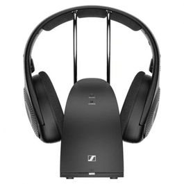 EPOS Sennheiser RS 120-W TV - Auriculares inalámbricos LE-Audio, supraaurales, alcance 60 m, 20h autonomía, transmisor RCA/3.5 mm